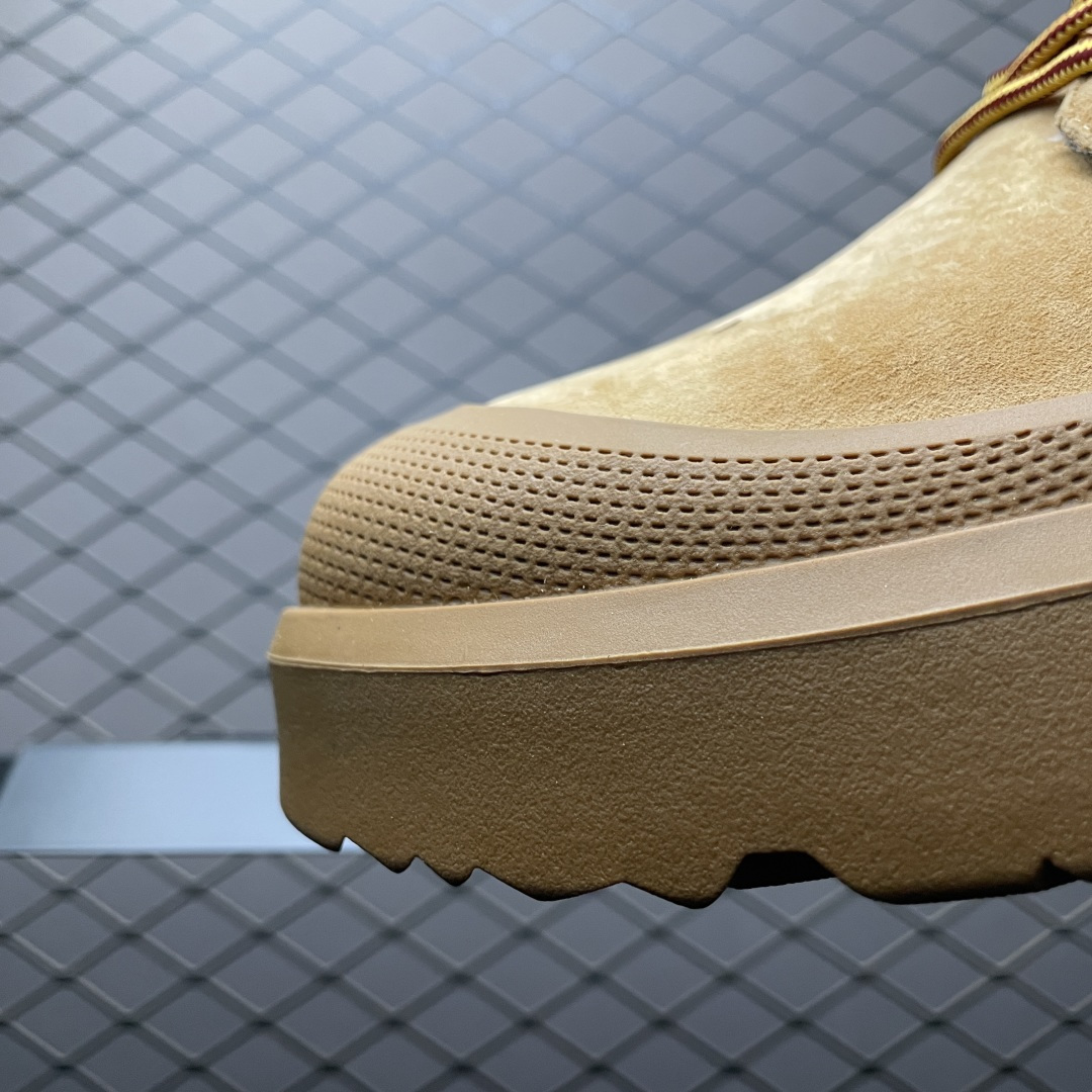 图片[6]-UGG 客制款 中帮男士休闲鞋雪地靴马丁靴系列 U6335M 广东大厂品质 秋冬新款 时尚潮流搭配 面料釆用意大利进口磨砂牛皮 全鞋真牛皮材料 大底到五金都是代工厂原材料制作 日常随意搭配 型男必备 尺码：38 39 40 41 42 43 44-选品中心