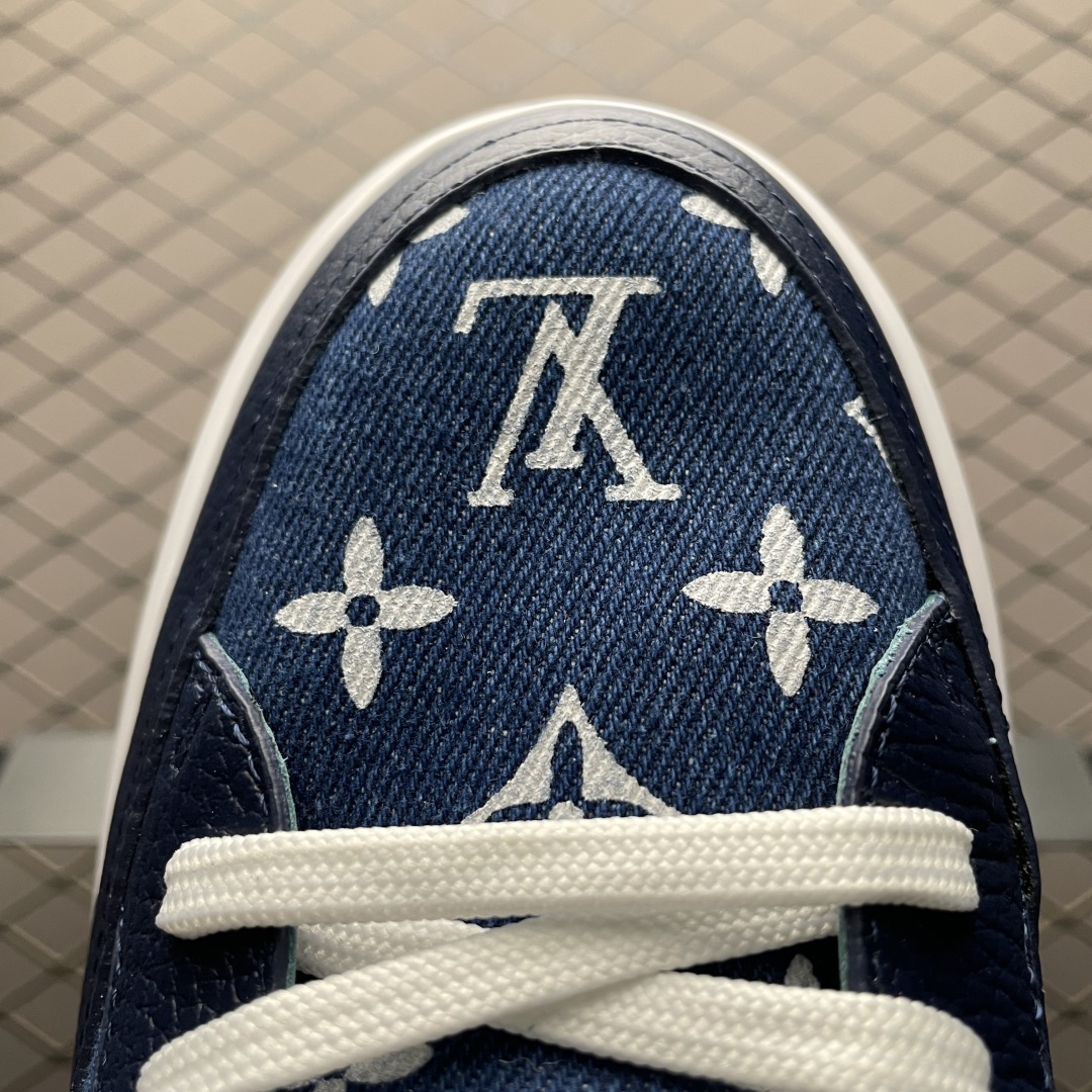 图片[7]-Louis Vuitton LV 路易威登 Beverly Hills 低帮休闲板鞋 海淘代购同渠道品质 高端零售 外贸充正专供 原版购入开发 ZP级全套包装 完美楦型 正确卡色 大底TPU 质感媲美原版 细节与原版一致 请注意区分市面通货材 尺码：38 39 40 41 42 43 44 45 46-选品中心