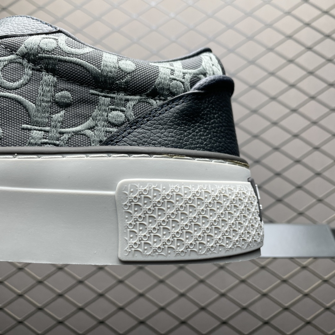 图片[4]-Dior 迪奥 B33 低帮休闲运动鞋 海淘代购同渠道品质 高端零售 外贸充正专供 原版购入开发 ZP级全套包装 完美楦型 正确卡色 质感媲美原版 细节与原版一致 请注意区分市面通货材 尺码：39 40 41 42 43 44 45 46-选品中心