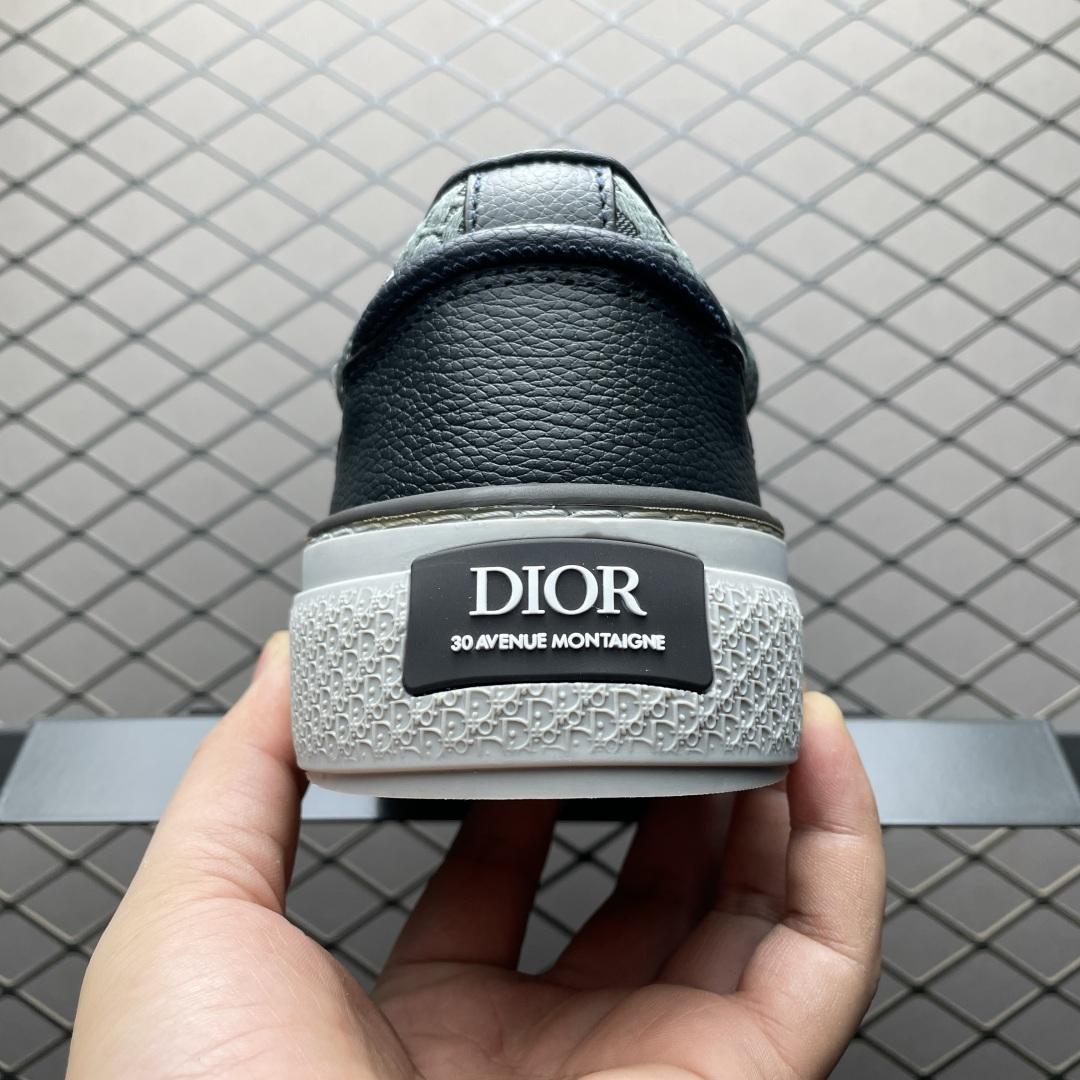 图片[2]-Dior 迪奥 B33 低帮休闲运动鞋 海淘代购同渠道品质 高端零售 外贸充正专供 原版购入开发 ZP级全套包装 完美楦型 正确卡色 质感媲美原版 细节与原版一致 请注意区分市面通货材 尺码：39 40 41 42 43 44 45 46-选品中心