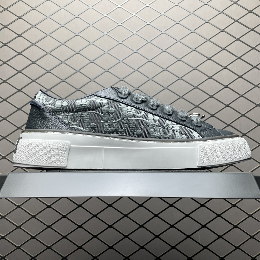 图片[3]-Dior 迪奥 B33 低帮休闲运动鞋 海淘代购同渠道品质 高端零售 外贸充正专供 原版购入开发 ZP级全套包装 完美楦型 正确卡色 质感媲美原版 细节与原版一致 请注意区分市面通货材 尺码：39 40 41 42 43 44 45 46-选品中心