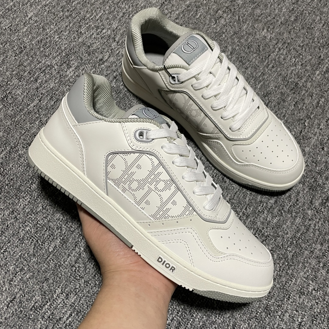 图片[6]-Dior 迪奥 B27低帮休闲板鞋 海淘代购同渠道品质 高端零售 外贸充正专供 原版购入开发 ZP级全套包装 完美楦型 正确卡色 大底TPU 质感媲美原版 细节与原版一致 请注意区分市面通货材 尺码：38 39 40 41 42 43 44 45 46-选品中心