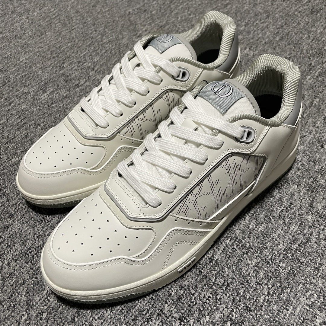 图片[4]-Dior 迪奥 B27低帮休闲板鞋 海淘代购同渠道品质 高端零售 外贸充正专供 原版购入开发 ZP级全套包装 完美楦型 正确卡色 大底TPU 质感媲美原版 细节与原版一致 请注意区分市面通货材 尺码：38 39 40 41 42 43 44 45 46-选品中心