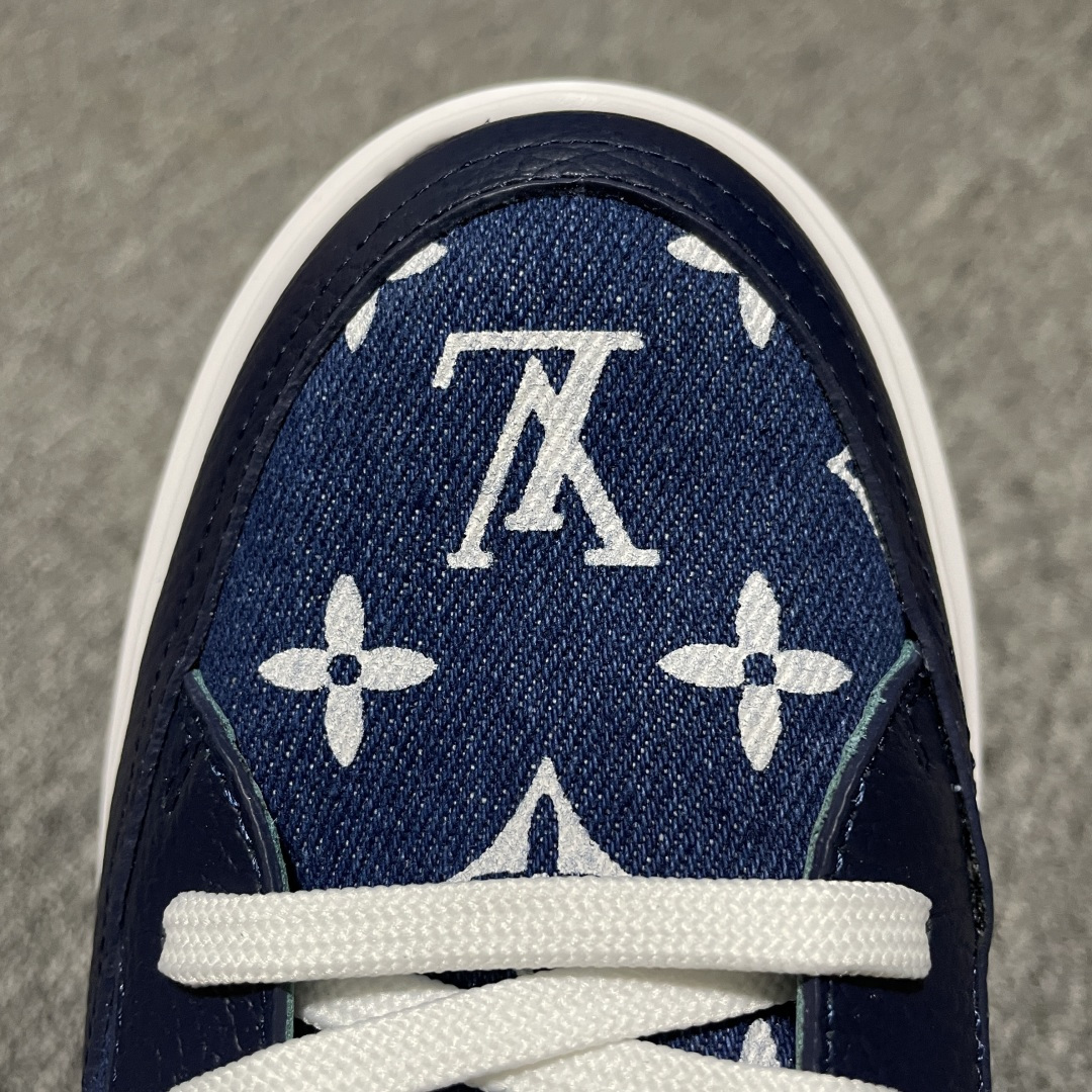 图片[7]-Louis Vuitton LV 路易威登 Beverly Hills 低帮休闲板鞋 海淘代购同渠道品质 高端零售 外贸充正专供 原版购入开发 ZP级全套包装 完美楦型 正确卡色 大底TPU 质感媲美原版 细节与原版一致 请注意区分市面通货材 尺码：38 39 40 41 42 43 44 45 46-选品中心