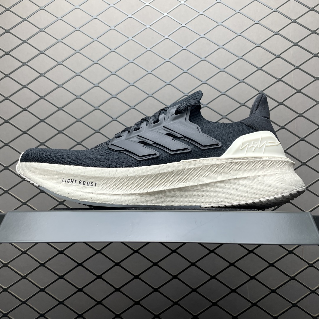 Y-3 x AD 阿迪 Ultra Boost 5 山本耀司联名款超弹力爆米花中底休闲跑步鞋 IH0871 尺码：36 36.5 37 38 38.5 39 40 40.5 41 42 42.5 43 44 44.5 45 46 46.5 47 48-选品中心