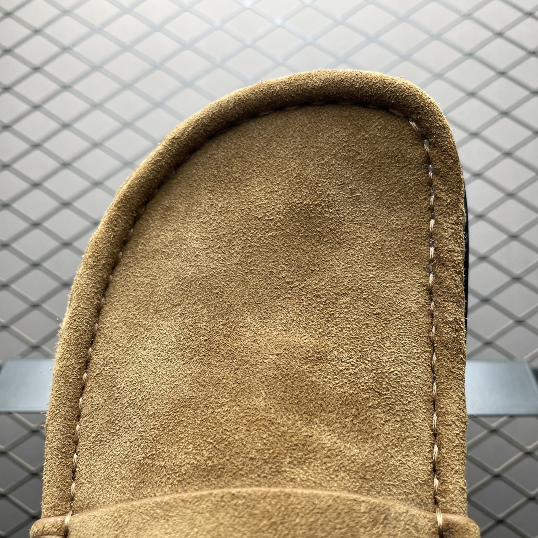 图片[7]-Loewe 罗意威 Campo 美拉德老钱风 低帮休闲皮鞋 乐福鞋 海淘代购同渠道品质 平台高端零售 外贸充正专供 原版购入开发 ZP级全套包装 完美楦型 原厂进口高丝光绒感牛反绒 优质优雅，微微上翘的弧度全油边工艺 全牛皮内里 一整张牛皮切割 无拼皮无边角料皮！独家私模 全真皮大底 整张牛皮鞋垫 独家私人开模压印 整鞋成本十分昂贵 尺码：39 40 41 42 43 44 45 正码正拍-选品中心