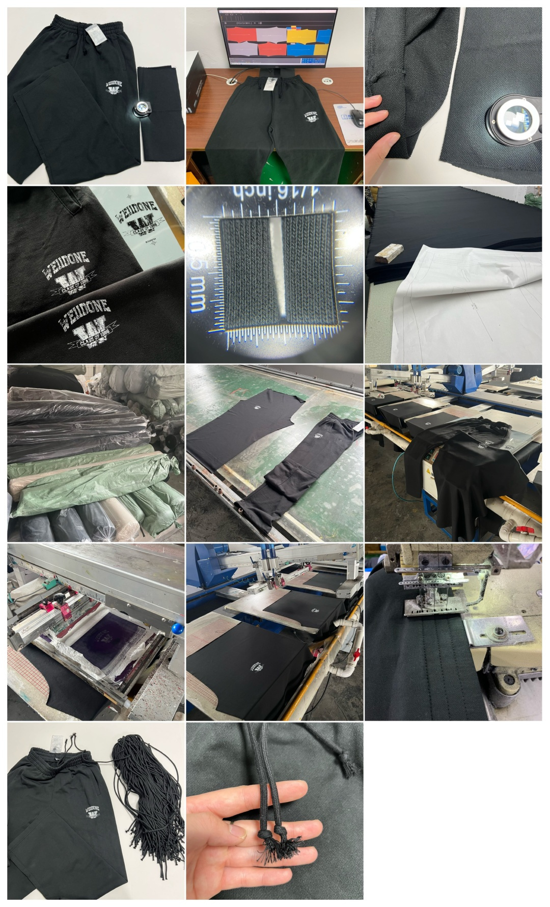 图片[9]-S# Welldone 花灰色 半圆筒长裤 真正原版购回开发打版 高端零售专供 品质保证 100%放心出街 尺码：S M L XL-选品中心