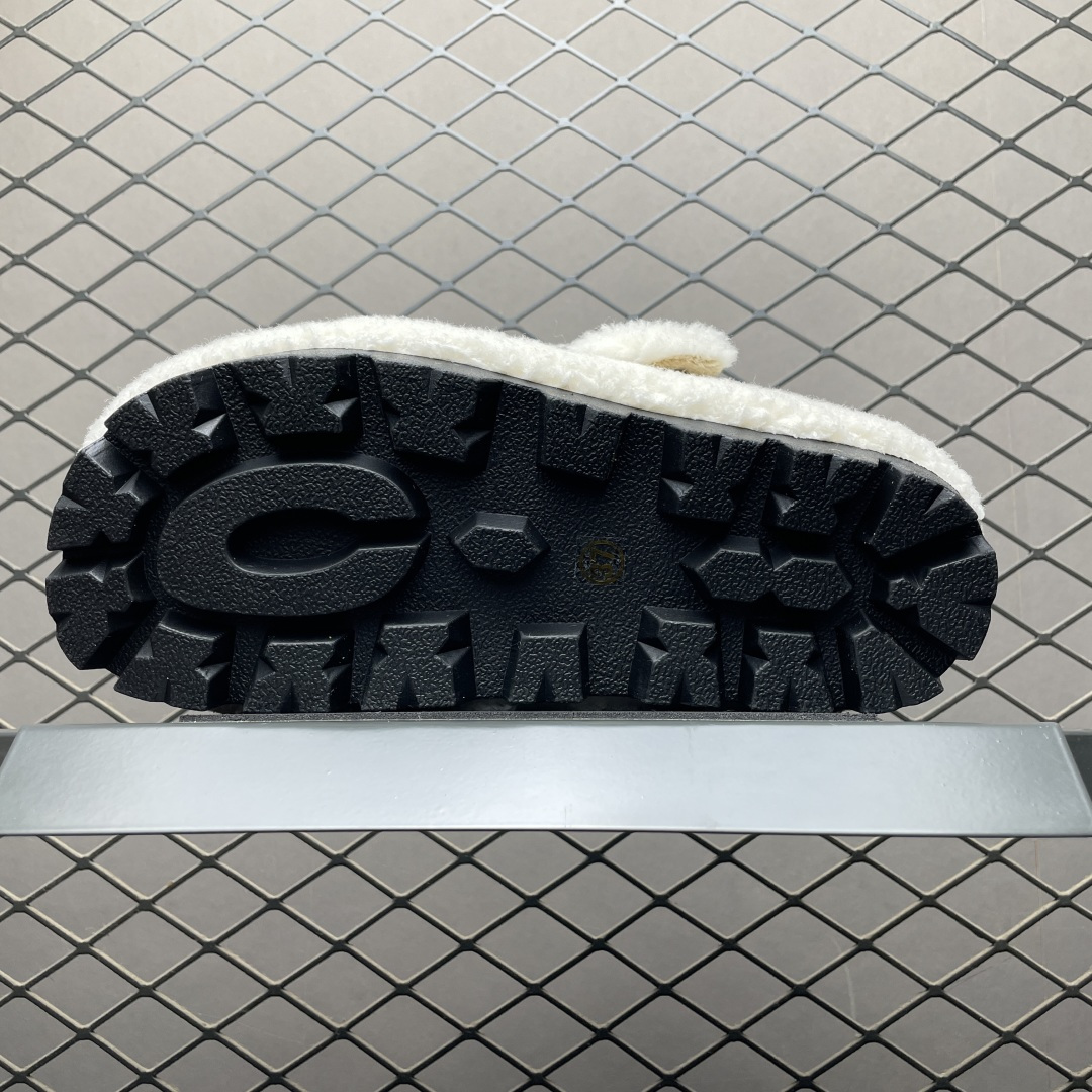 图片[5]-GG-CC 法式甜美芭蕾舞 毛毛包头拖鞋 融雪一般的暖甜毛绒结合精雅镶钻扣饰 楦面开口设计更是悄然盛开一抹娇羞诗意 暖绒羊羔毛 保暖轻巧 精奢温婉 软糯羊羔毛皮垫脚 细腻亲肤 倍感温暖 3.5CM跟高 轻松畅走 松弛从容 尺码：35 36 37 38 39 40-选品中心