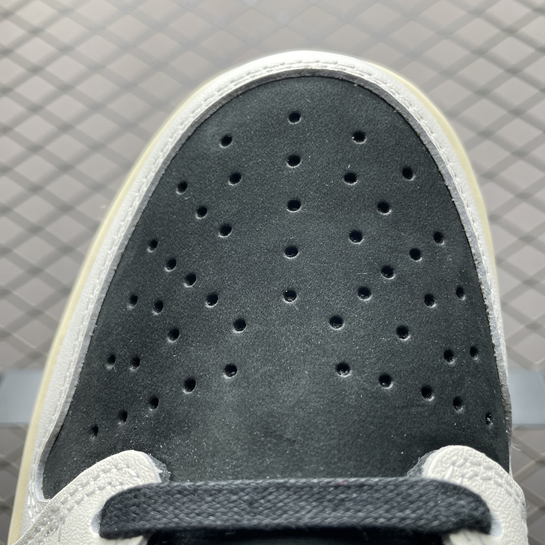 图片[7]-Travis Scott x Air Jordan 1 AJ1乔1低帮倒钩 DZ4137-106 大厂代工流水线打造 纯原级既视感 细节随意对比 尺码：36 36.5 37.5 38 38.5 39 40 40.5 41 42 42.5 43 44 44.5 45 46 47.5-选品中心