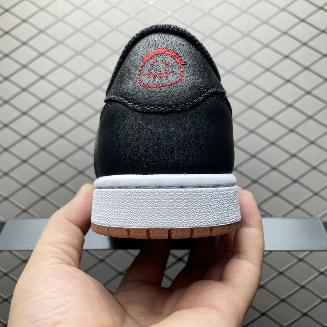 图片[2]-Travis Scott x Air Jordan 1 AJ1乔1低帮倒钩 DZ4137-700 大厂代工流水线打造 纯原级既视感 细节随意对比 尺码：40 40.5 41 42 42.5 43 44 44.5 45 46 47.5-选品中心