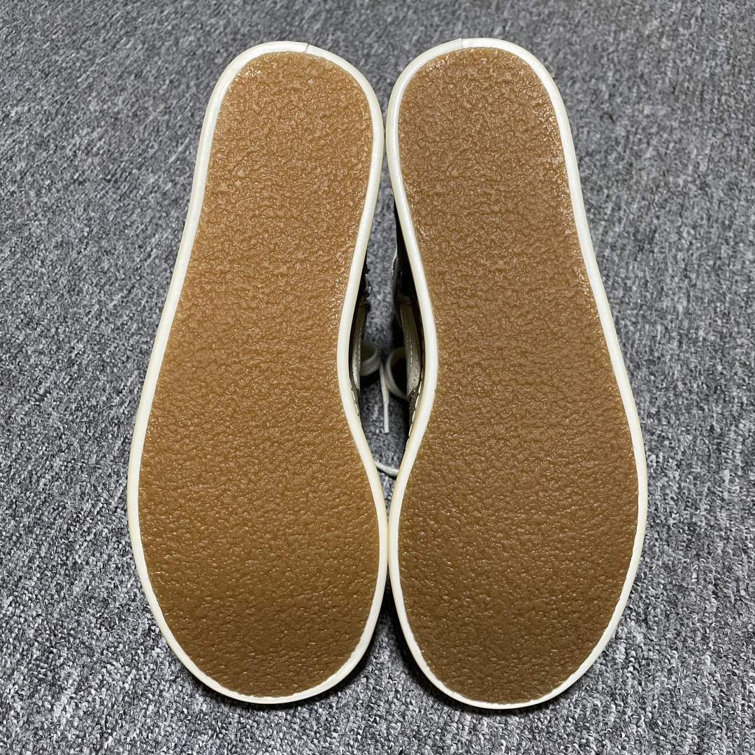 图片[3]-Rickowens 瑞克 欧文斯 OG 元年 \”Dunk \” 大耐克 高街高帮帆布休闲板鞋 独家私模大底 定制头层牛皮 针车间距都是极致还原 一比一规格礼盒装 重达3斤以上 外加定制欧文斯保护盒 全套包装及配件 高端零售专供品质 区别市场货 纯手工打造 每一只都是独一无二 有手工质感的味道 尺码：36 37 38 39 40 41 42 43 44 45 46 47 78-选品中心