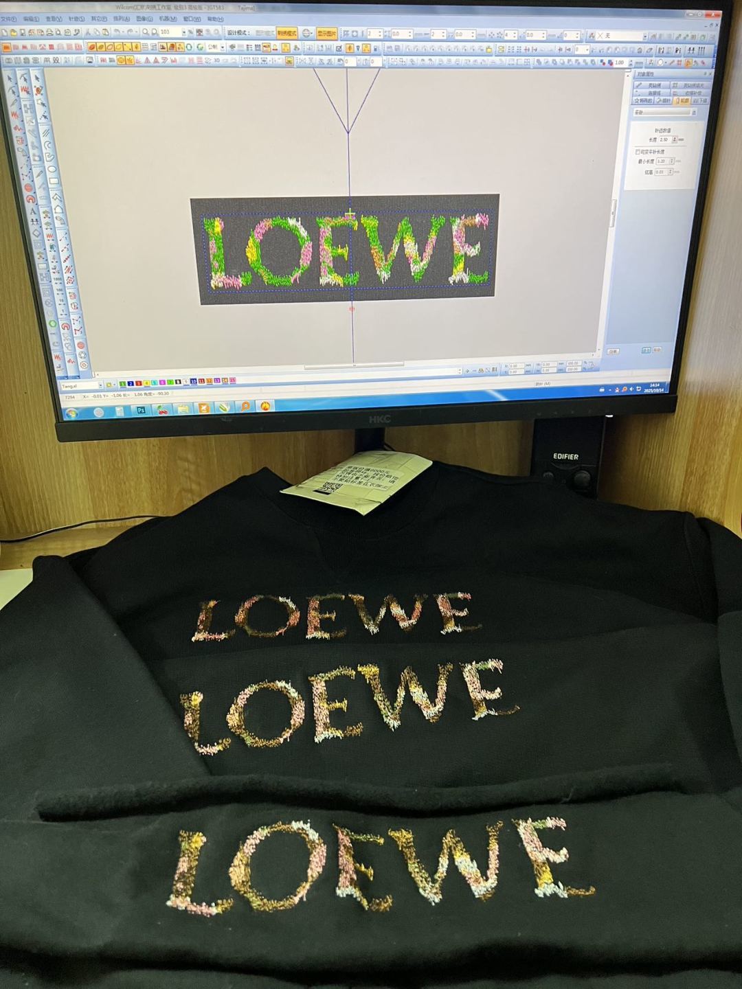 图片[9]-S# Loewe 罗意威 炫彩刺绣圆领卫衣 真正原版购入开发 高端零售专供 品质保证 100%放心出街 尺码：S M L-选品中心