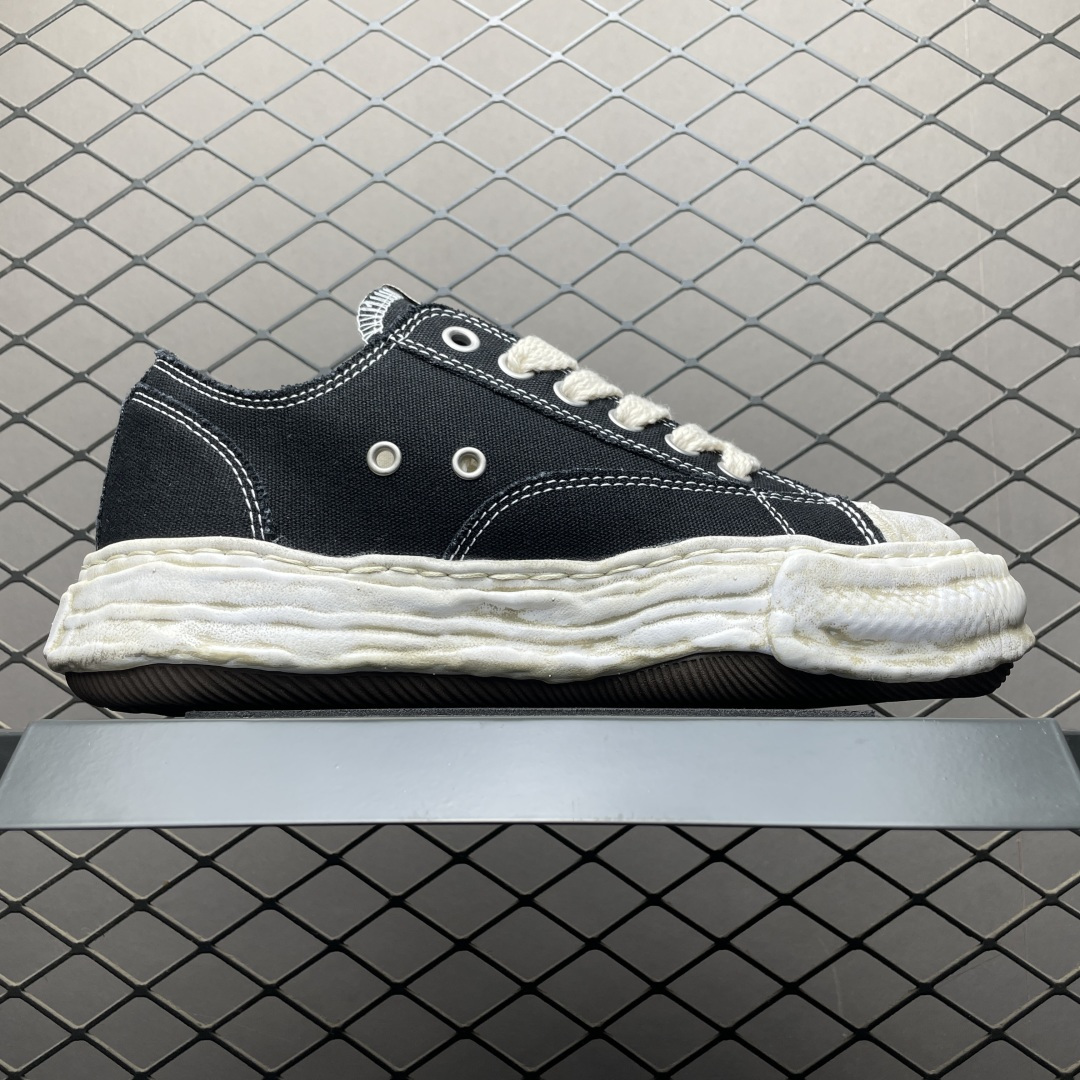 图片[3]-日本概念时装设计师･三原康裕 MIHARA YASUHIRO 变形溶解鞋 全新开发双模一次发泡点位气孔EVA中底 底部嵌入组合RB橡胶耐磨大底 正确织麦及包装盒 清晰后跟电绣LOGO区别市面普通版本 余文乐挚爱单品 复古溶解风 尺码：36 37 38 39 40 41 42 43 44 45-选品中心