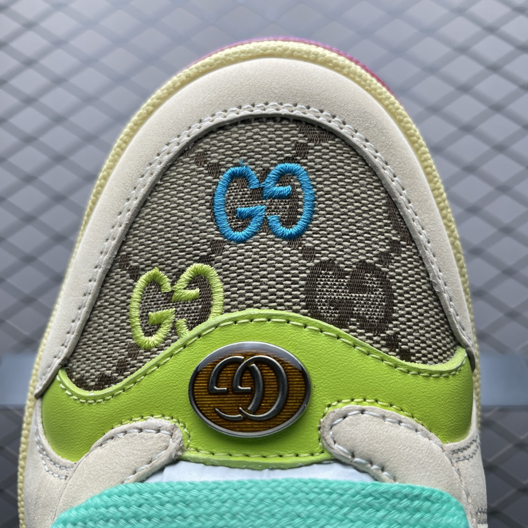 图片[7]-Gucci 古驰 Screener GG珐琅 复古老爹板鞋 海淘代购专供品质 正确楦型 正确固特异无胶走线工艺 配件齐全 进口皮料/原版毛巾内里 匠心打造 其用料及细节已争取最大限度还原公司正品 实拍如图 所见即所得 谨防混卖 尺码：35 36 37 38 39 40-选品中心