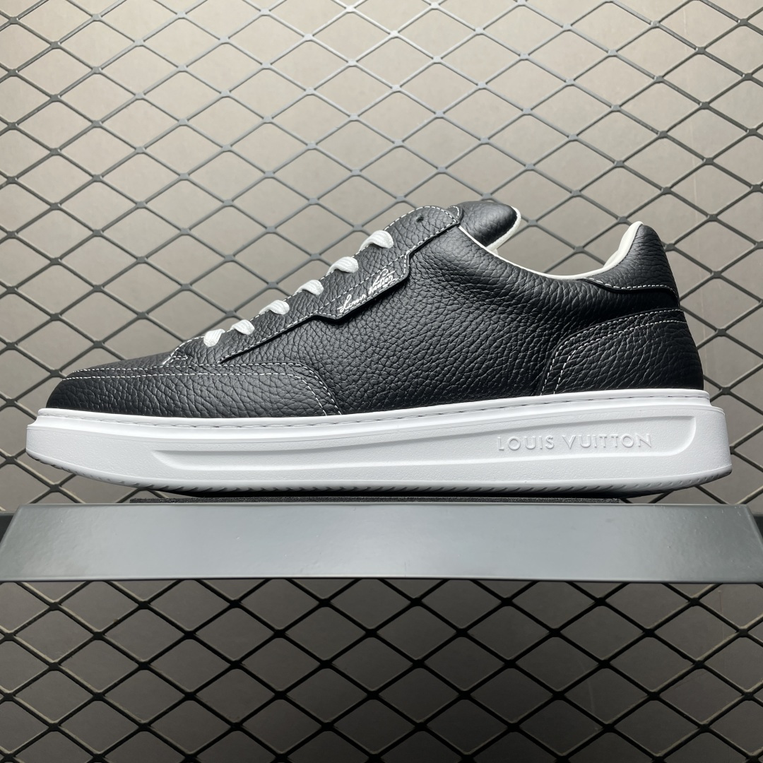 Louis Vuitton LV 路易威登 Beverly Hills 低帮休闲板鞋 海淘代购同渠道品质 高端零售 外贸充正专供 原版购入开发 ZP级全套包装 完美楦型 正确卡色 大底TPU 质感媲美原版 细节与原版一致 请注意区分市面通货材 尺码：38 39 40 41 42 43 44 45 46-选品中心