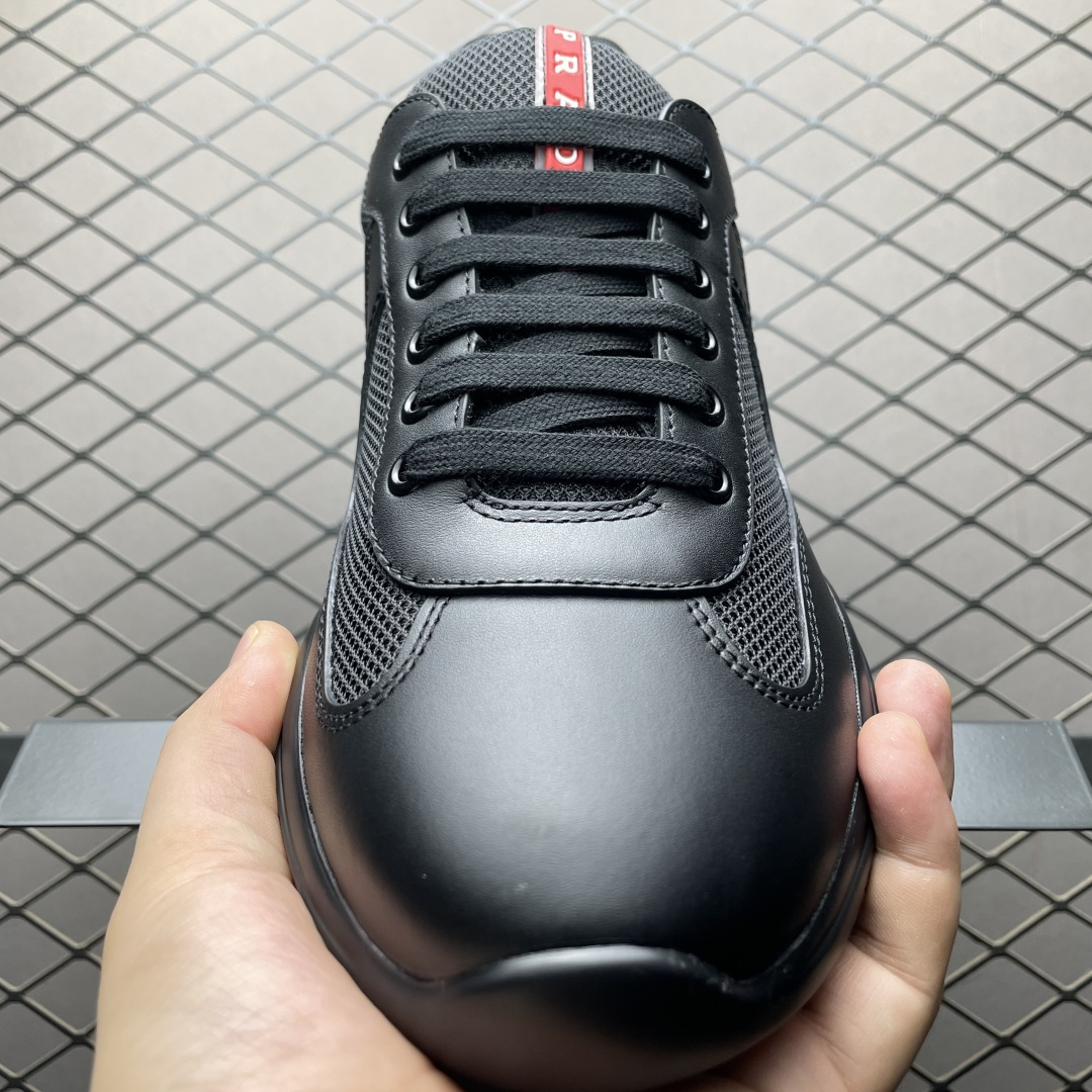 图片[9]-Prada 普拉达 Calzature Uomo 低帮休闲运动鞋 海淘代购同渠道品质 高端零售 外贸充正专供 原版购入开发 ZP级全套包装 完美楦型 正确卡色 质感媲美原版 细节与原版一致 请注意区分市面通货材 尺码：38 39 40 41 42 43 44 45 46 47-选品中心