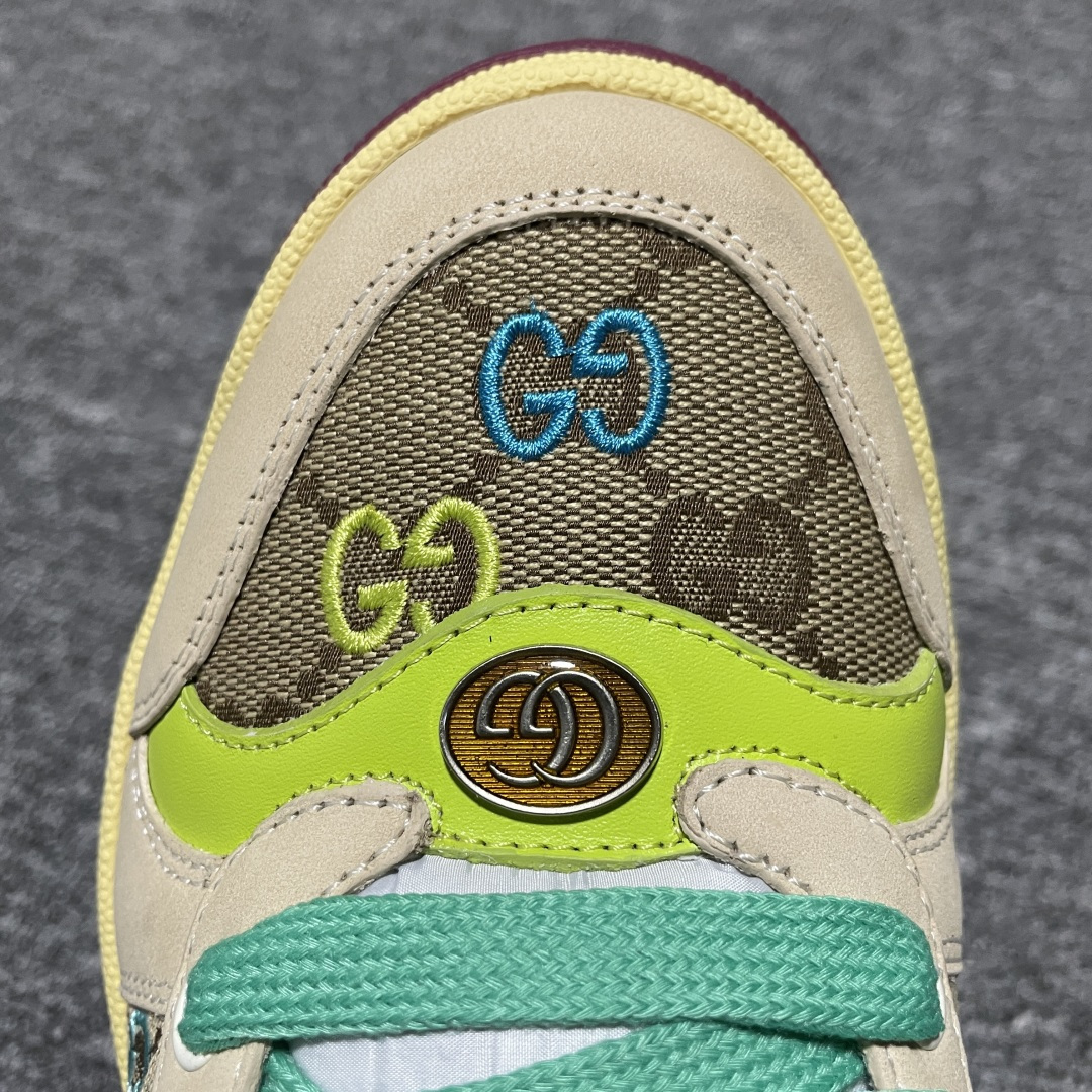 图片[7]-Gucci 古驰 Screener GG珐琅 复古老爹板鞋 海淘代购专供品质 正确楦型 正确固特异无胶走线工艺 配件齐全 进口皮料/原版毛巾内里 匠心打造 其用料及细节已争取最大限度还原公司正品 实拍如图 所见即所得 谨防混卖 尺码：35 36 37 38 39 40-选品中心