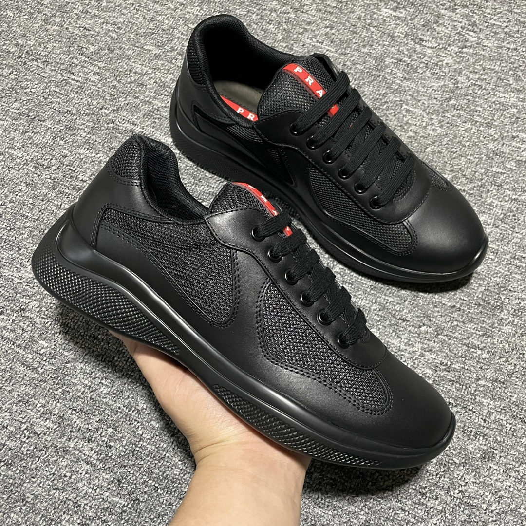 图片[6]-Prada 普拉达 Calzature Uomo 低帮休闲运动鞋 海淘代购同渠道品质 高端零售 外贸充正专供 原版购入开发 ZP级全套包装 完美楦型 正确卡色 质感媲美原版 细节与原版一致 请注意区分市面通货材 尺码：38 39 40 41 42 43 44 45 46 47-选品中心