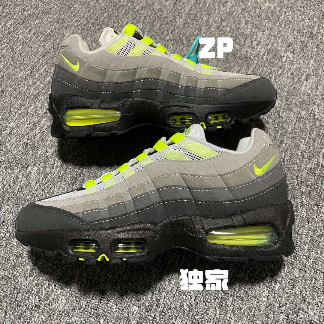 纯原版 NK Air Max 95 OG 低帮休闲运动板鞋 HM4740-001 高端零售外贸专供品质 