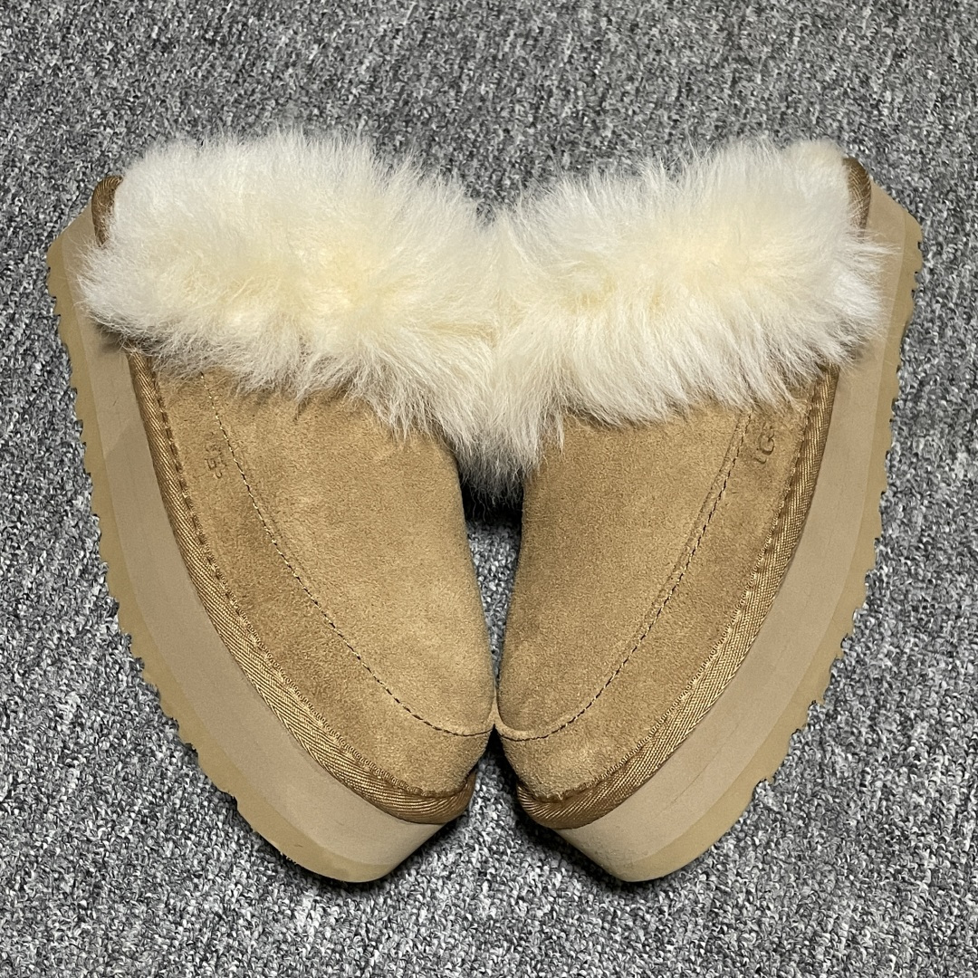 图片[2]-平台外贸专供 UGG 新款雪地靴 1173930 十年品牌制鞋代工厂生产线出品 注重每一处细节 隆丰A级真羊皮毛一体 完全遵循ZP工艺流程打造 尺码：35 36 37 38 39 40-选品中心