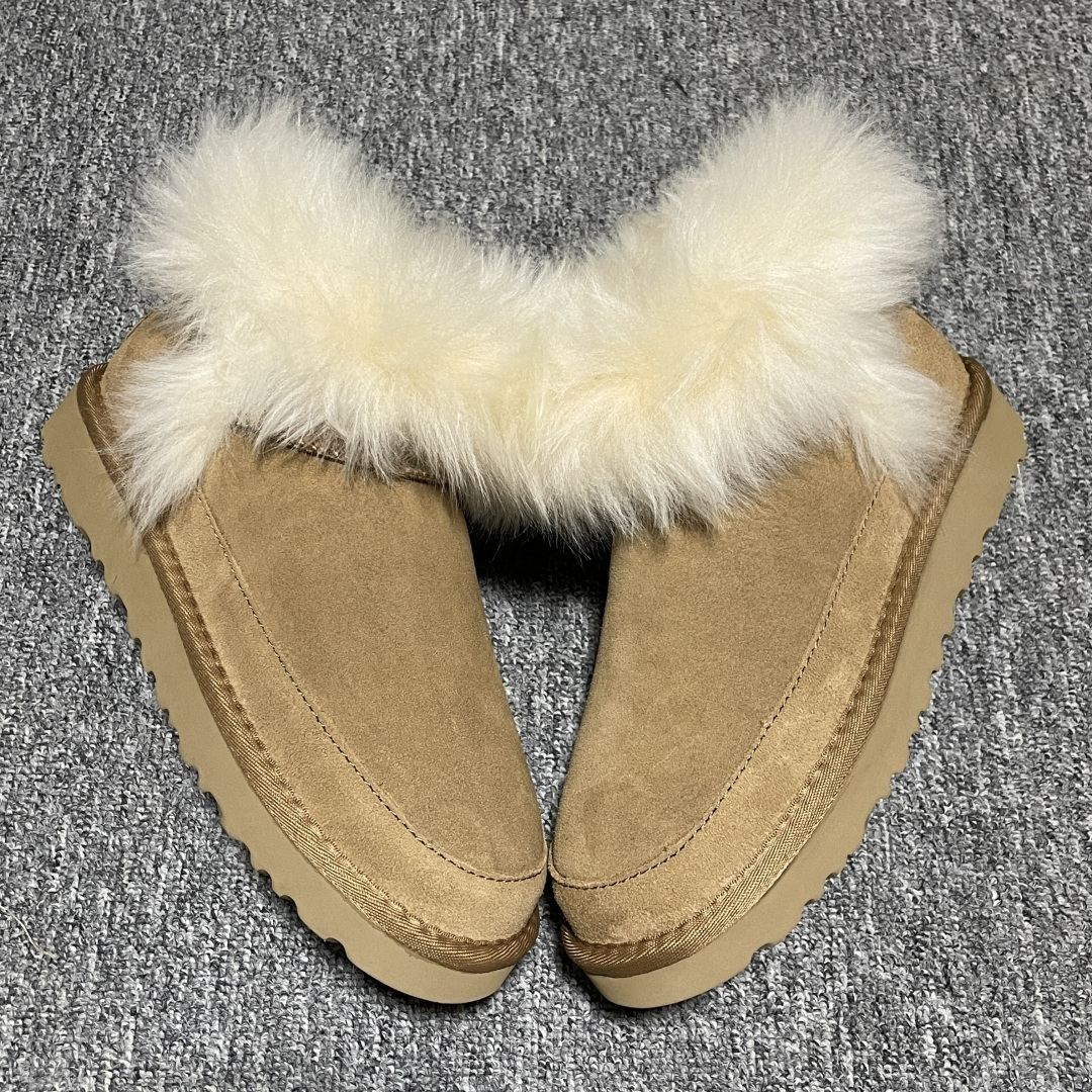 图片[2]-平台外贸专供 UGG 新款雪地靴 1173832 十年品牌制鞋代工厂生产线出品 注重每一处细节 隆丰A级真羊皮毛一体 完全遵循ZP工艺流程打造 尺码：35 36 37 38 39 40-选品中心