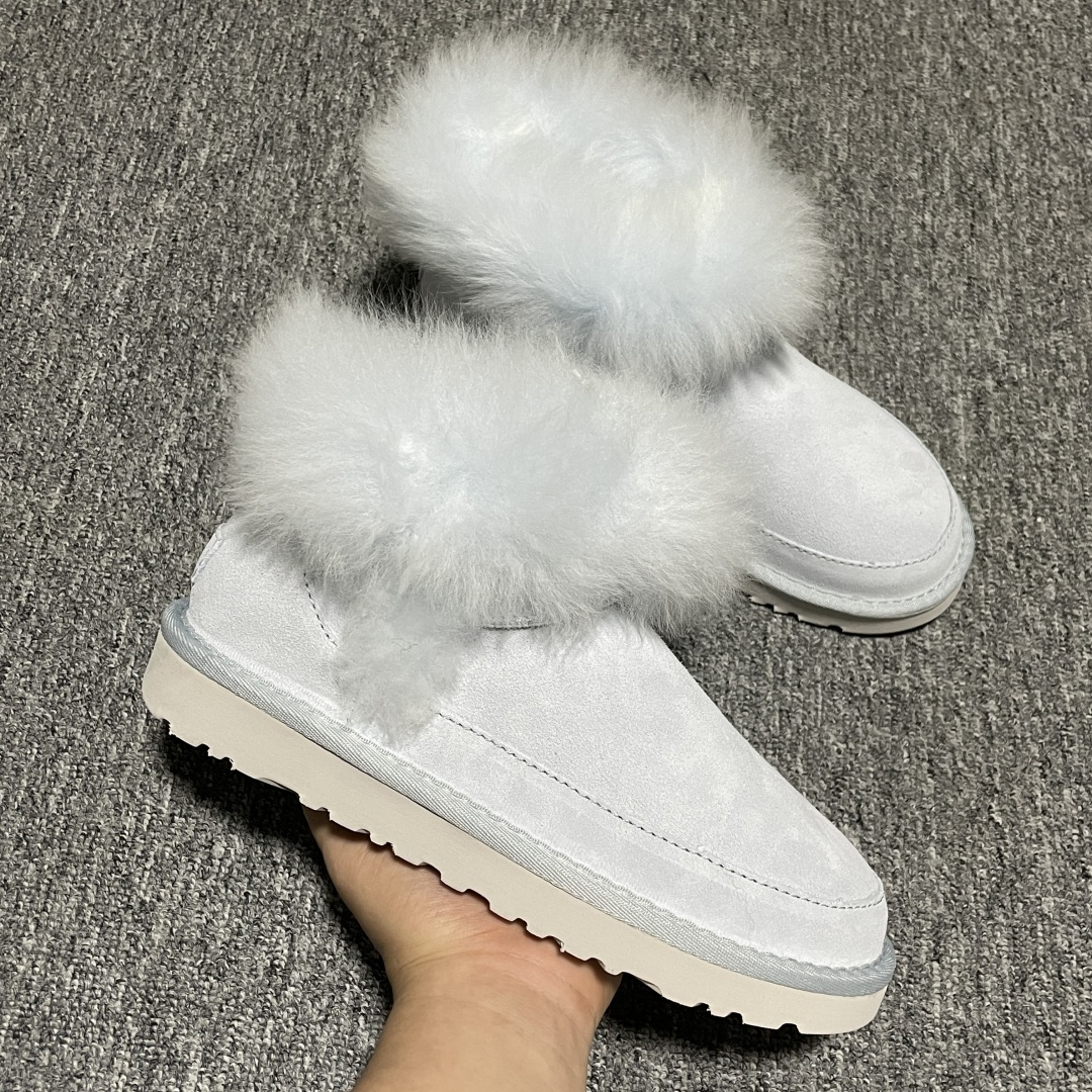 图片[6]-平台外贸专供 UGG 新款雪地靴 1173832 十年品牌制鞋代工厂生产线出品 注重每一处细节 隆丰A级真羊皮毛一体 完全遵循ZP工艺流程打造 尺码：35 36 37 38 39 40-选品中心