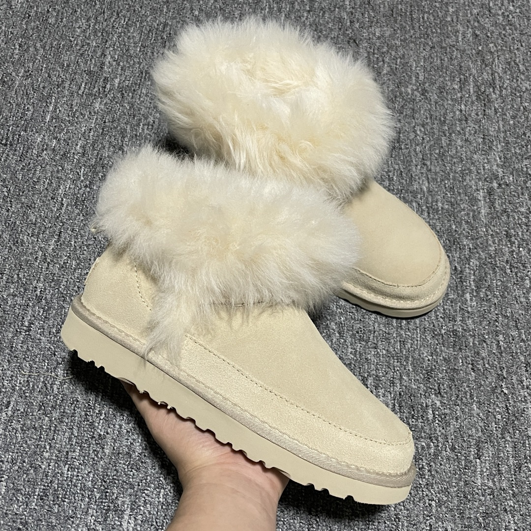 图片[6]-平台外贸专供 UGG 新款雪地靴 1173832 十年品牌制鞋代工厂生产线出品 注重每一处细节 隆丰A级真羊皮毛一体 完全遵循ZP工艺流程打造 尺码：35 36 37 38 39 40-选品中心