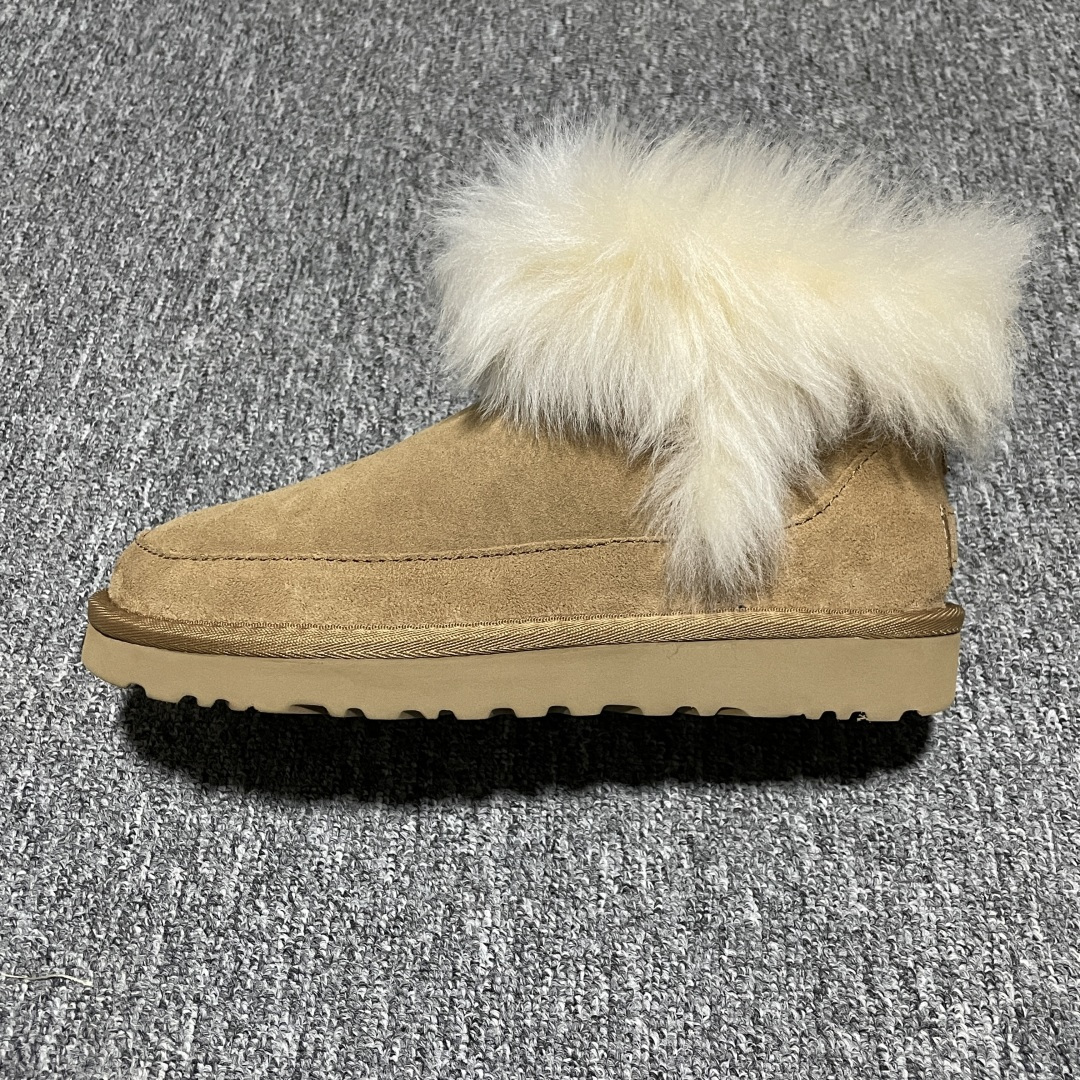 图片[5]-平台外贸专供 UGG 新款雪地靴 1173832 十年品牌制鞋代工厂生产线出品 注重每一处细节 隆丰A级真羊皮毛一体 完全遵循ZP工艺流程打造 尺码：35 36 37 38 39 40-选品中心