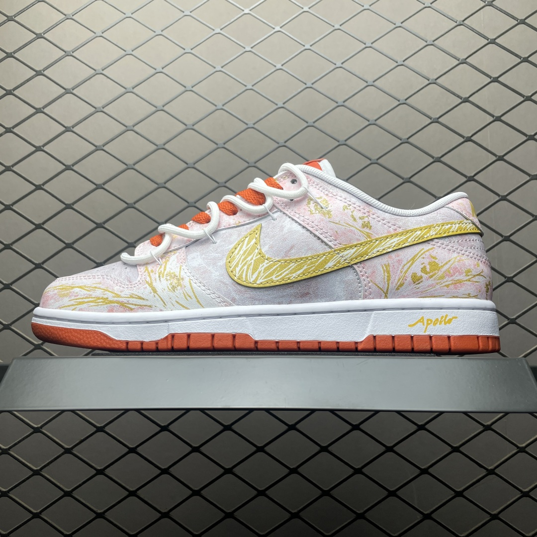 NK Dunk Low 客制款 低帮休闲板鞋 FQ6965-700 尺码：40 40.5 41 42 42.5 43 44 44.5 45 46-选品中心