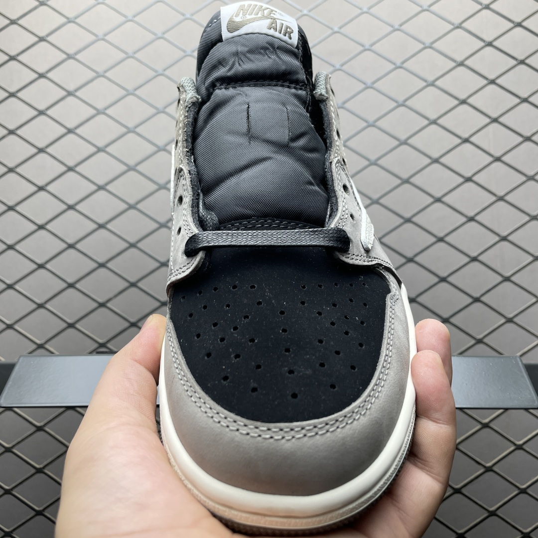 Travis Scott x Air Jordan 1 AJ1乔1低帮倒钩 DM7866-001 大厂代