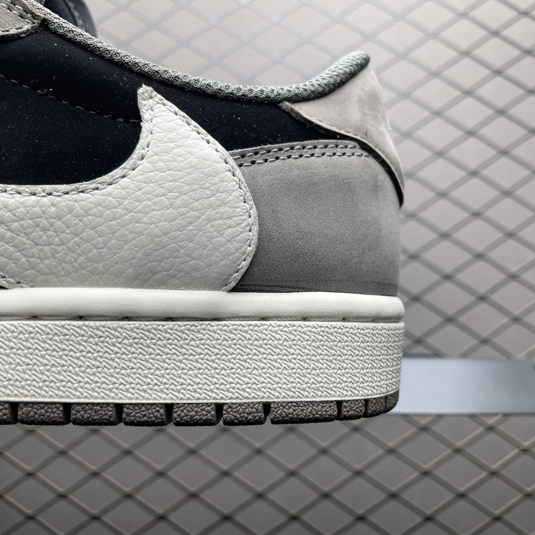 Travis Scott x Air Jordan 1 AJ1乔1低帮倒钩 DM7866-001 大厂代