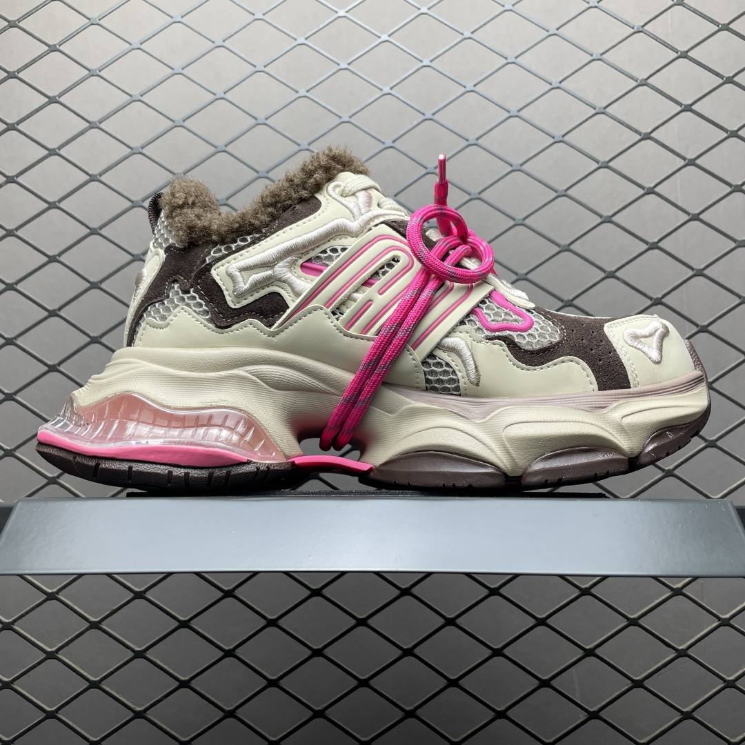 图片[3]-GG-CC 反转星球 8cm厚底增高 秋冬新款加绒翻毛做旧老爹鞋 鞋子颜色很好看上脚舒适 走路不累，通勤逛街 出门旅游拍照都非常出片 鞋底自带增高效果，穿上秒变大长腿 尺码：35 36 37 38 39 40-选品中心