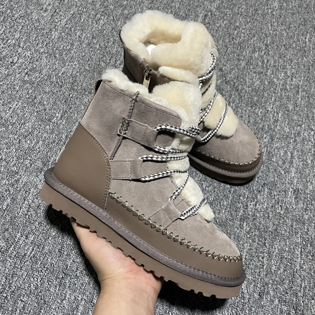 图片[6]-平台外贸专供 UGG 新款雪地靴 1174574 十年品牌制鞋代工厂生产线出品 注重每一处细节 隆丰A级真羊皮毛一体 完全遵循ZP工艺流程打造 尺码：35 36 37 38 39 40-选品中心