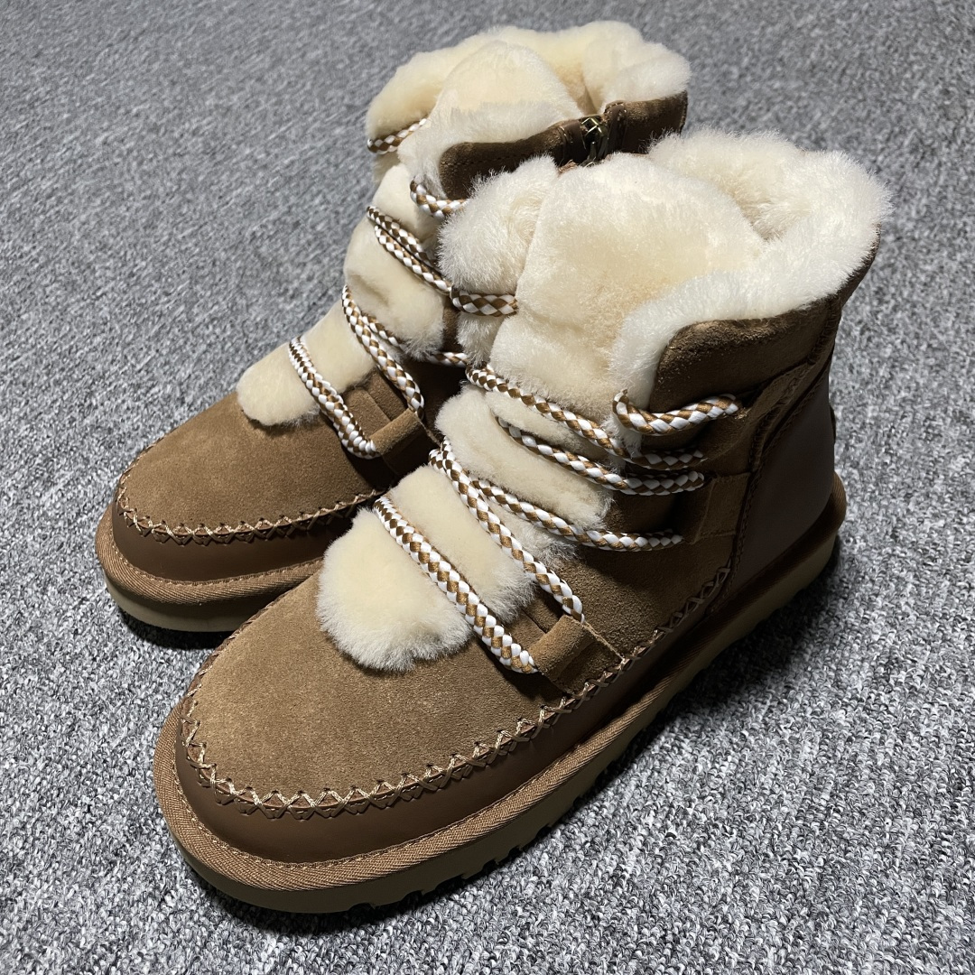 图片[4]-平台外贸专供 UGG 新款雪地靴 1174574 十年品牌制鞋代工厂生产线出品 注重每一处细节 隆丰A级真羊皮毛一体 完全遵循ZP工艺流程打造 尺码：35 36 37 38 39 40-选品中心