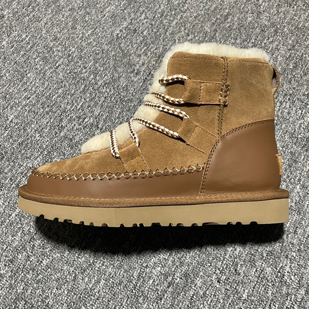 图片[5]-平台外贸专供 UGG 新款雪地靴 1174574 十年品牌制鞋代工厂生产线出品 注重每一处细节 隆丰A级真羊皮毛一体 完全遵循ZP工艺流程打造 尺码：35 36 37 38 39 40-选品中心