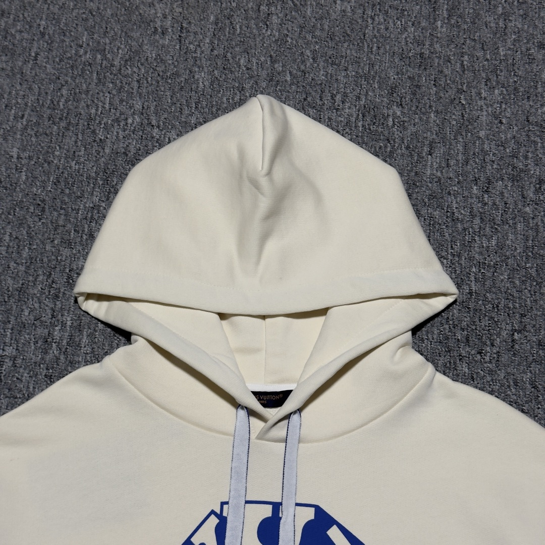 S# Nigo x 1V 联名款 蓝色印花卫衣 真正原版购入开发 高端零售专供 品质保证 100%放心出