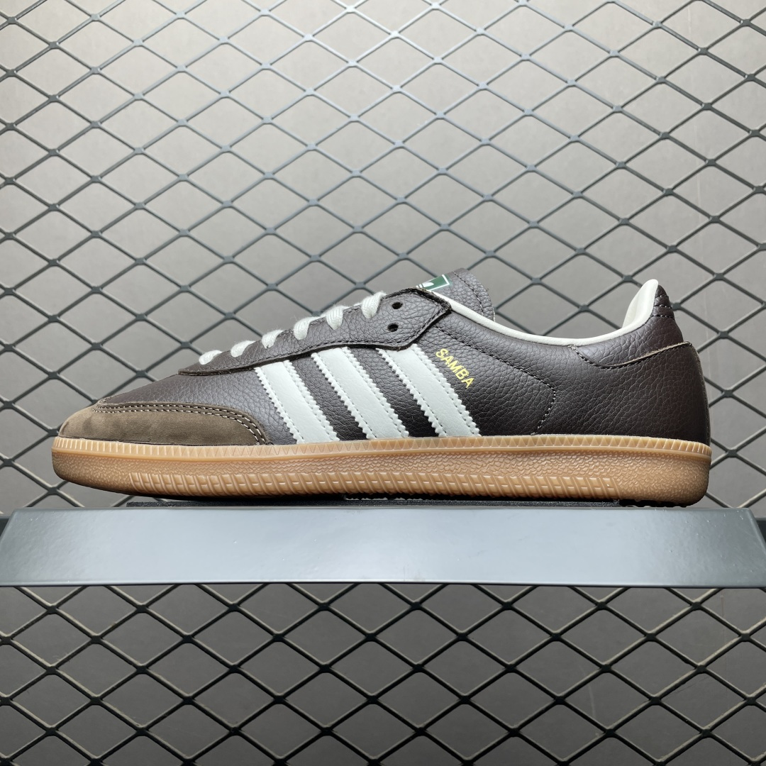 纯原 AD 阿迪 Samba OG 桑巴低帮休闲运动板鞋 JR0891 大厂出品 头层皮打造 区别市面二