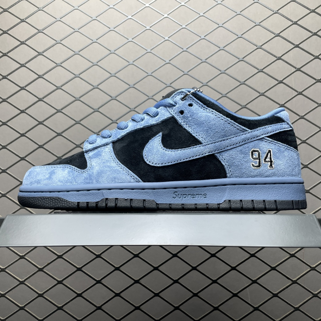 M版纯原 Supreme x NK Dunk Low SUP 联名款 低帮休闲滑板鞋 HQ8487-400 国内DUNK大系列领域T0品质专业出品 原厂材料打造 原厂竖纹包装纸 鞋盒钢印可区别市面版本 平台外贸充Z 高端零售专供品质 尺码：40 40.5 41 42 42.5 43 44 44.5 45 46 47.5-选品中心