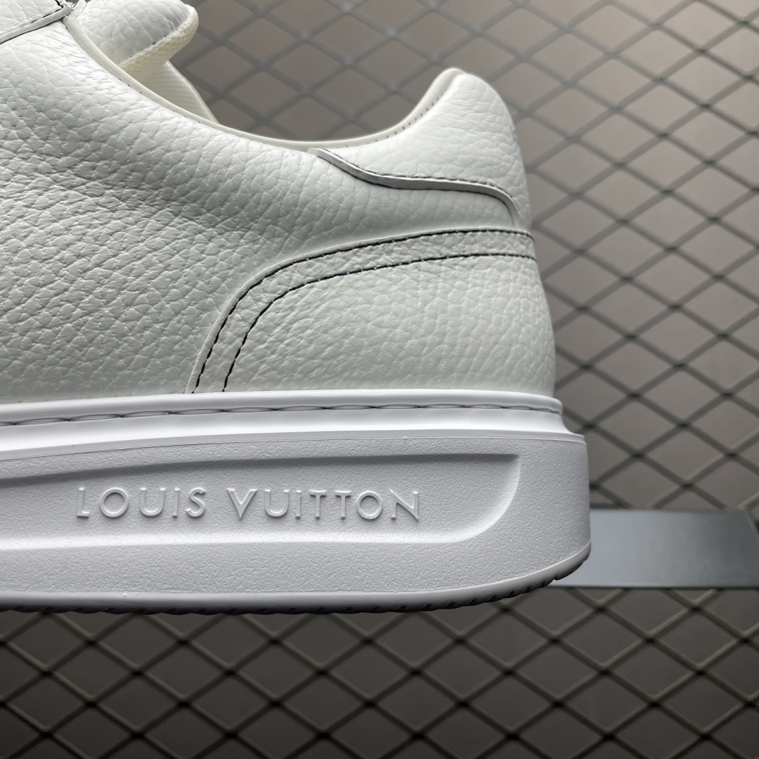 图片[4]-Louis Vuitton LV 路易威登 Beverly Hills 低帮休闲板鞋 海淘代购同渠道品质 高端零售 外贸充正专供 原版购入开发 ZP级全套包装 完美楦型 正确卡色 大底TPU 质感媲美原版 细节与原版一致 请注意区分市面通货材 尺码：38 39 40 41 42 43 44 45 46-选品中心