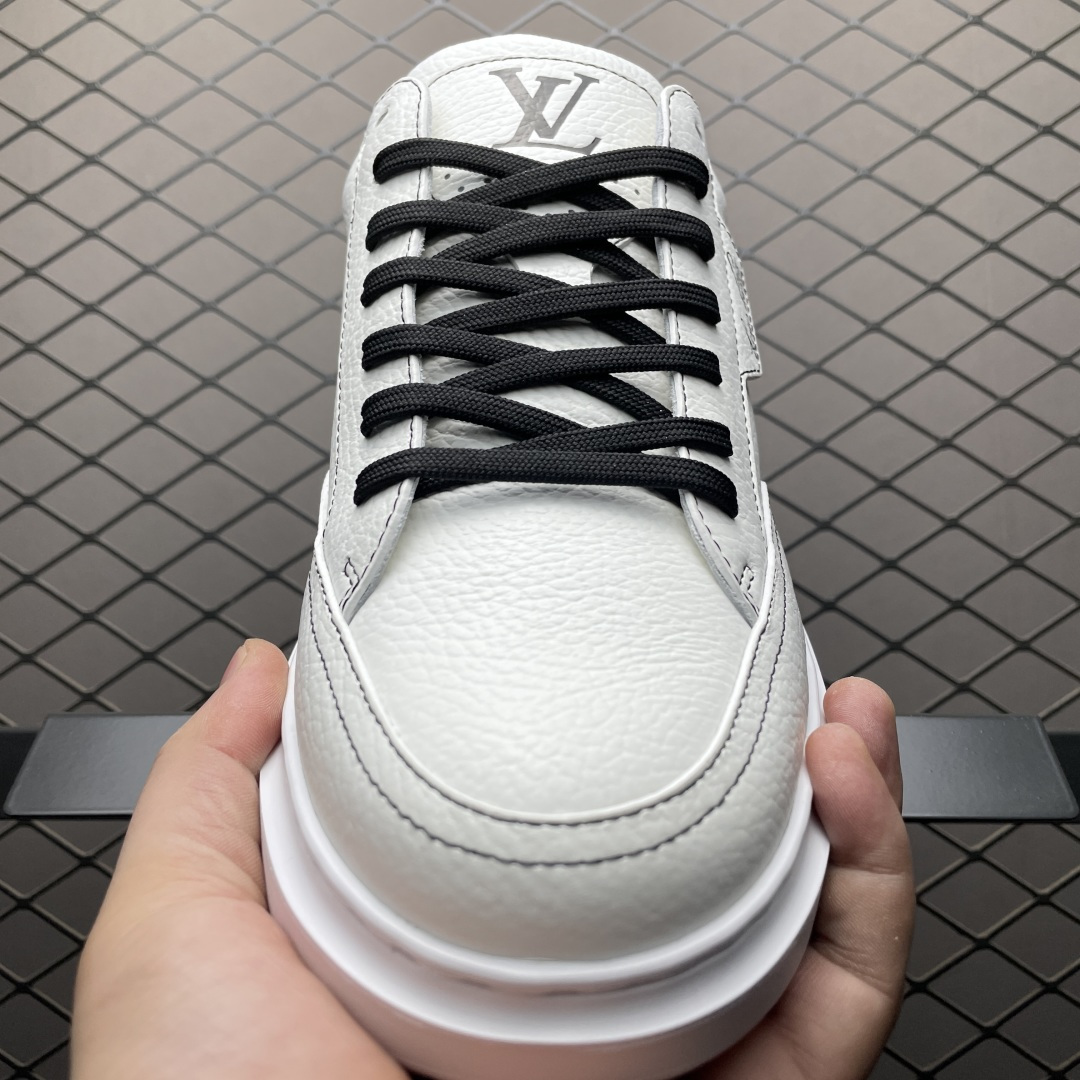 图片[8]-Louis Vuitton LV 路易威登 Beverly Hills 低帮休闲板鞋 海淘代购同渠道品质 高端零售 外贸充正专供 原版购入开发 ZP级全套包装 完美楦型 正确卡色 大底TPU 质感媲美原版 细节与原版一致 请注意区分市面通货材 尺码：38 39 40 41 42 43 44 45 46-选品中心