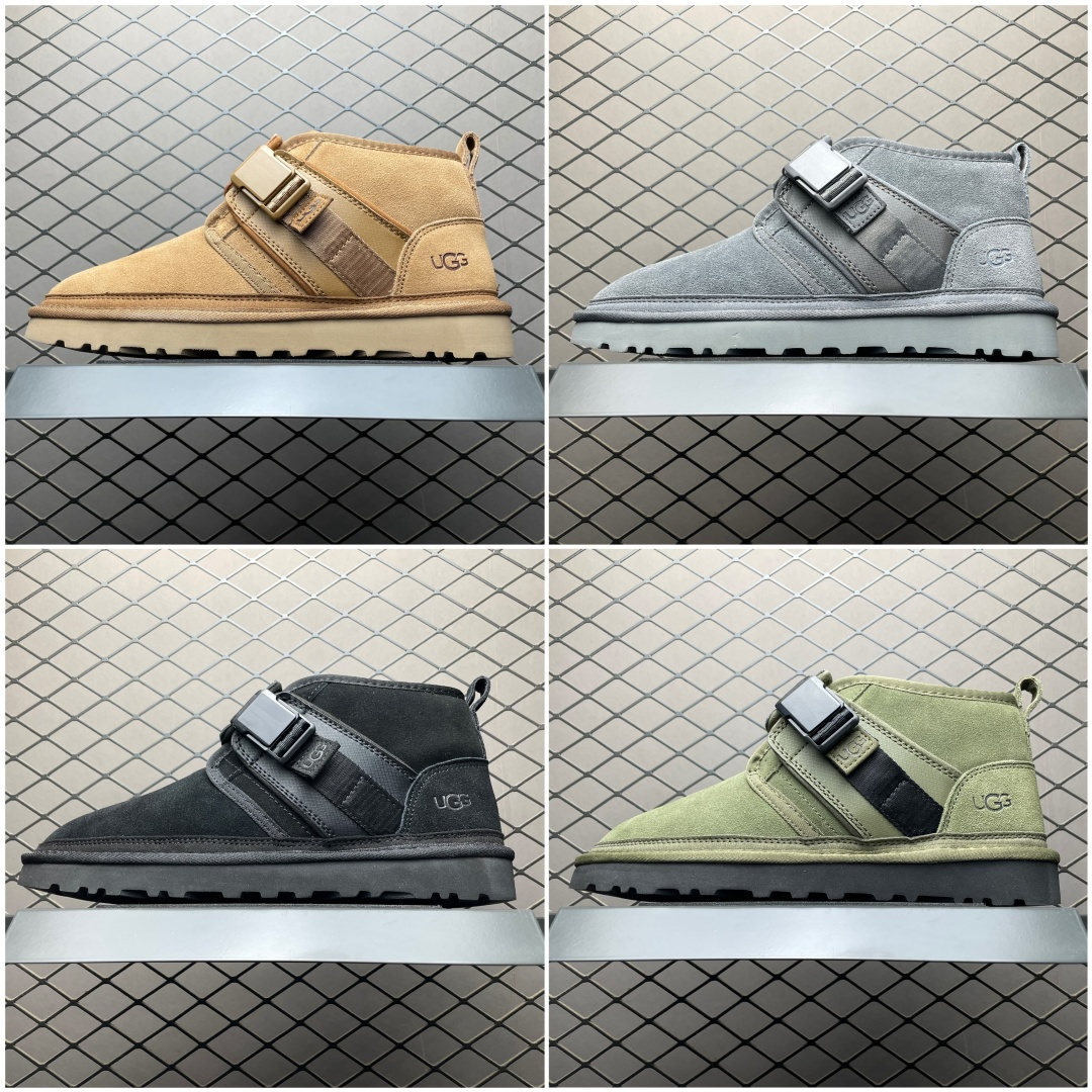 图片[8]-平台外贸专供 UGG Neumel Snapback 男士雪地靴 1118570 外贸平台充Z 高端零售专供品质 十年品牌制鞋代工厂生产线出品 注重每一处细节 隆丰A级真羊皮毛一体 完全遵循ZP工艺流程打造 尺码：39 40 41 42 43 44-选品中心