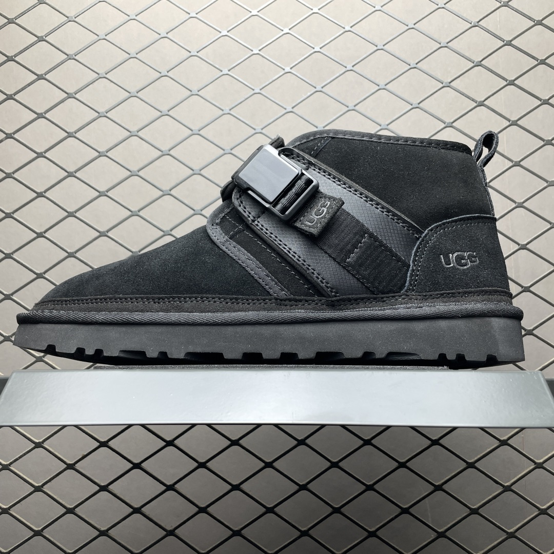 平台外贸专供 UGG Neumel Snapback 男士雪地靴 1118570 外贸平台充Z 高端零售专供品质 十年品牌制鞋代工厂生产线出品 注重每一处细节 隆丰A级真羊皮毛一体 完全遵循ZP工艺流程打造 尺码：39 40 41 42 43 44-选品中心