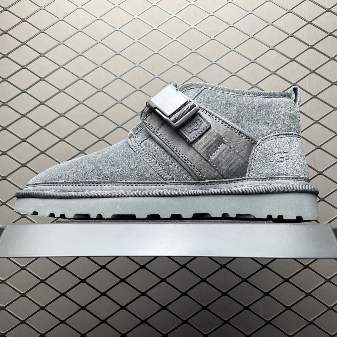 平台外贸专供 UGG Neumel Snapback 男士雪地靴 1118570 外贸平台充Z 高端零售专供品质 十年品牌制鞋代工厂生产线出品 注重每一处细节 隆丰A级真羊皮毛一体 完全遵循ZP工艺流程打造 尺码：39 40 41 42 43 44-选品中心