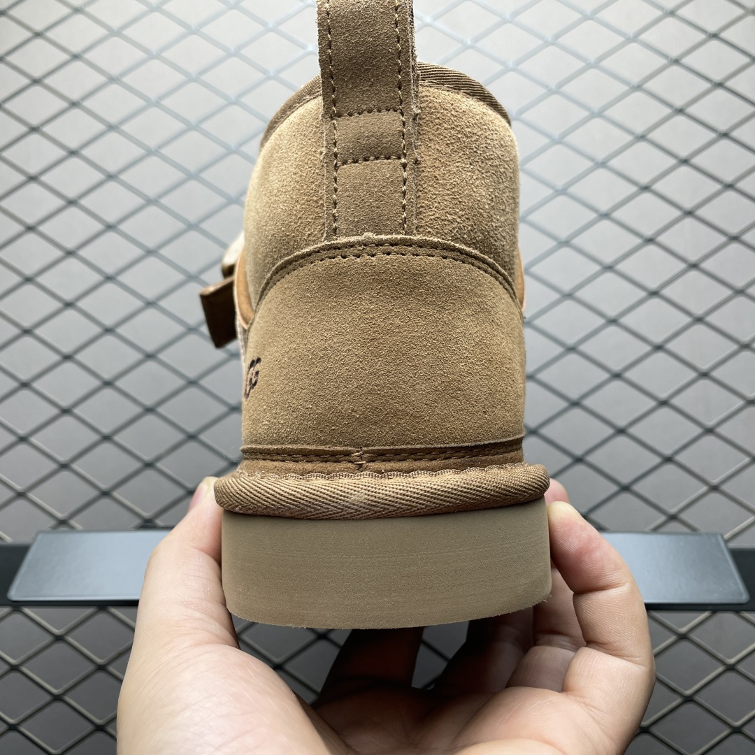 图片[2]-平台外贸专供 UGG Neumel Snapback 男士雪地靴 1118570 外贸平台充Z 高端零售专供品质 十年品牌制鞋代工厂生产线出品 注重每一处细节 隆丰A级真羊皮毛一体 完全遵循ZP工艺流程打造 尺码：39 40 41 42 43 44-选品中心