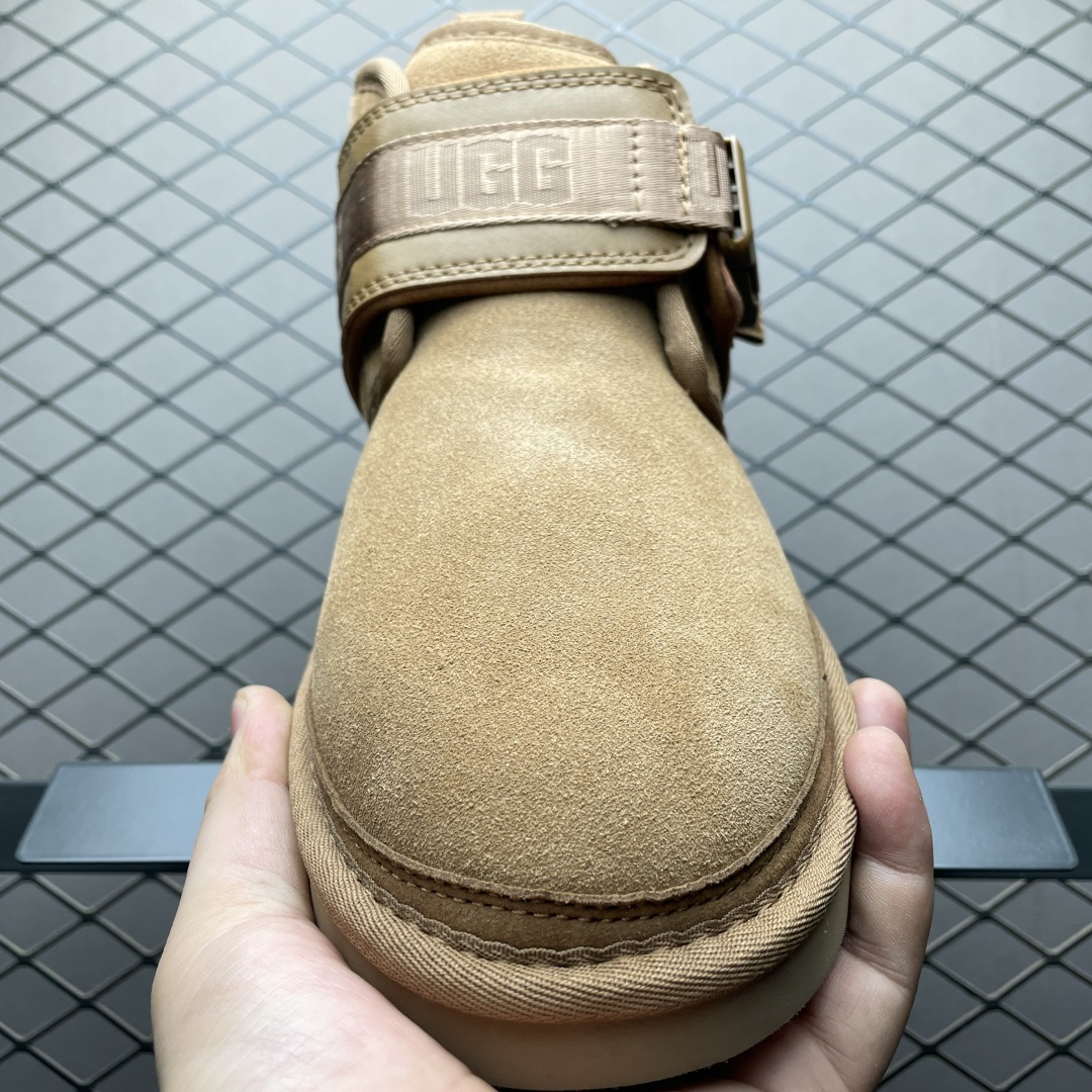 图片[9]-平台外贸专供 UGG Neumel Snapback 男士雪地靴 1118570 外贸平台充Z 高端零售专供品质 十年品牌制鞋代工厂生产线出品 注重每一处细节 隆丰A级真羊皮毛一体 完全遵循ZP工艺流程打造 尺码：39 40 41 42 43 44-选品中心