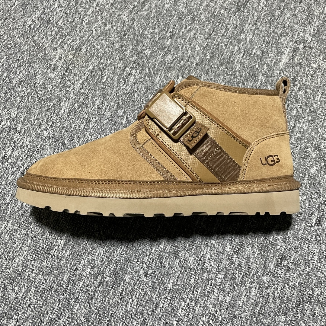 图片[2]-平台外贸专供 UGG Neumel Snapback 男士雪地靴 1118570 外贸平台充Z 高端零售专供品质 十年品牌制鞋代工厂生产线出品 注重每一处细节 隆丰A级真羊皮毛一体 完全遵循ZP工艺流程打造 尺码：39 40 41 42 43 44-选品中心