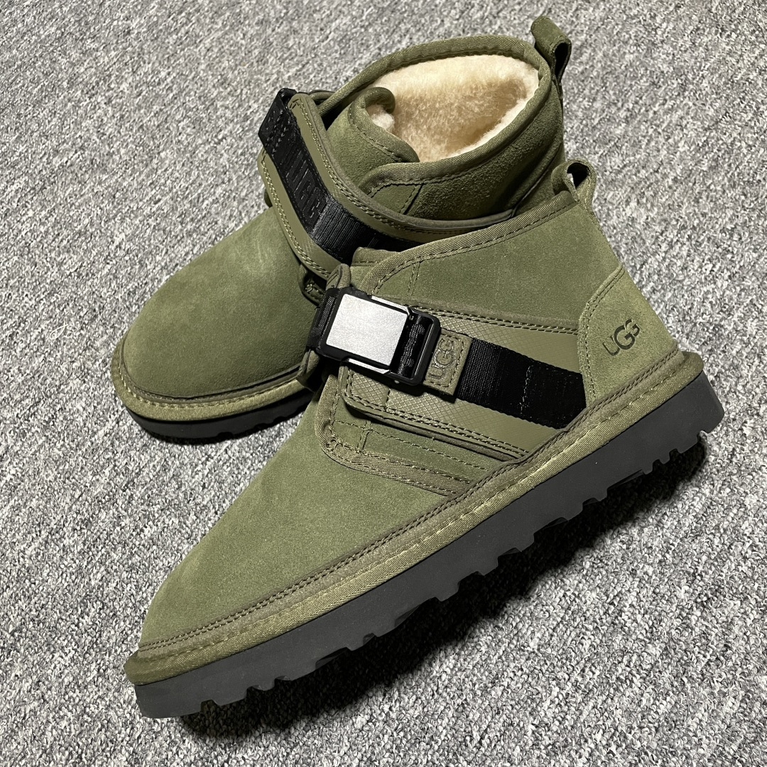 图片[4]-平台外贸专供 UGG Neumel Snapback 男士雪地靴 1118570 外贸平台充Z 高端零售专供品质 十年品牌制鞋代工厂生产线出品 注重每一处细节 隆丰A级真羊皮毛一体 完全遵循ZP工艺流程打造 尺码：39 40 41 42 43 44-选品中心