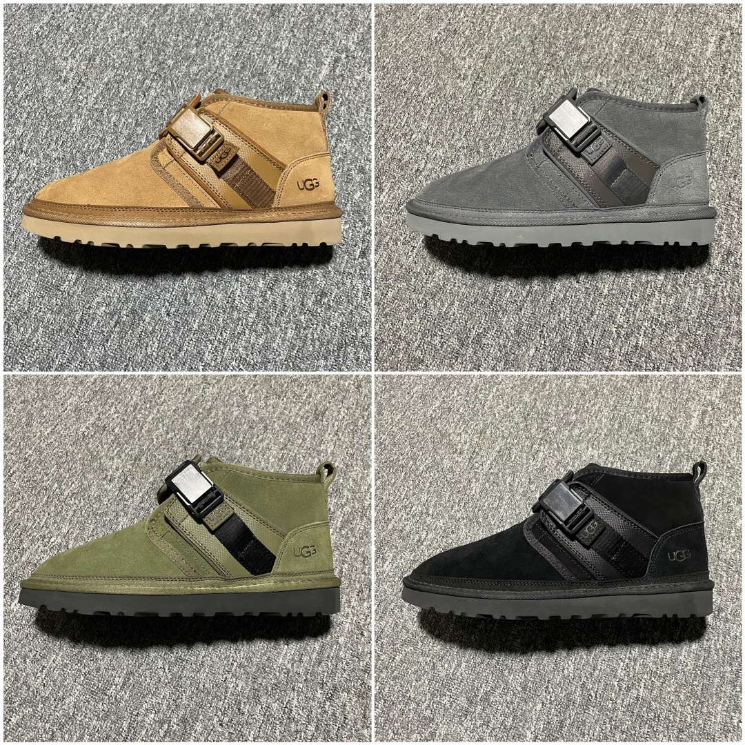 图片[8]-平台外贸专供 UGG Neumel Snapback 男士雪地靴 1118570 外贸平台充Z 高端零售专供品质 十年品牌制鞋代工厂生产线出品 注重每一处细节 隆丰A级真羊皮毛一体 完全遵循ZP工艺流程打造 尺码：39 40 41 42 43 44-选品中心