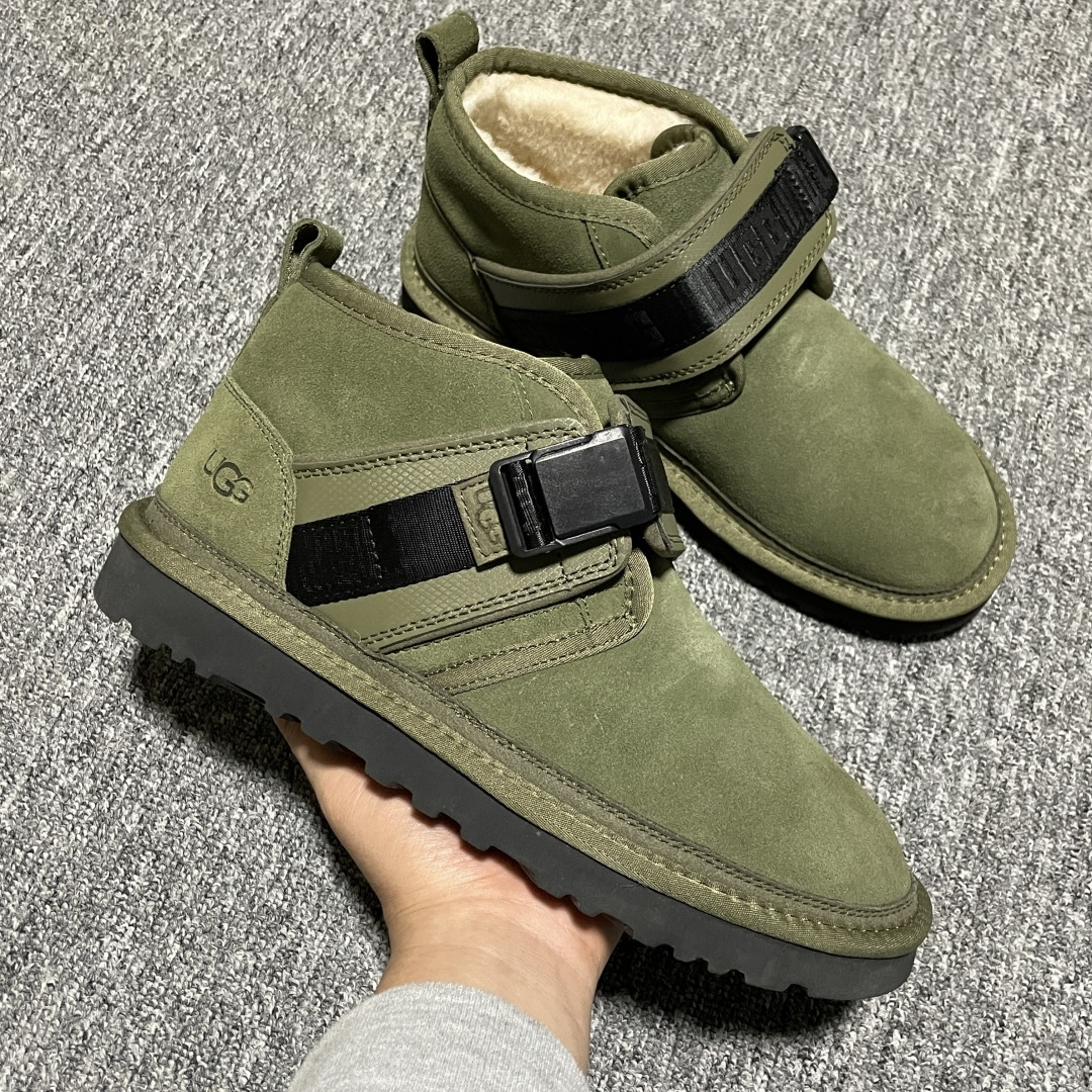 图片[6]-平台外贸专供 UGG Neumel Snapback 男士雪地靴 1118570 外贸平台充Z 高端零售专供品质 十年品牌制鞋代工厂生产线出品 注重每一处细节 隆丰A级真羊皮毛一体 完全遵循ZP工艺流程打造 尺码：39 40 41 42 43 44-选品中心