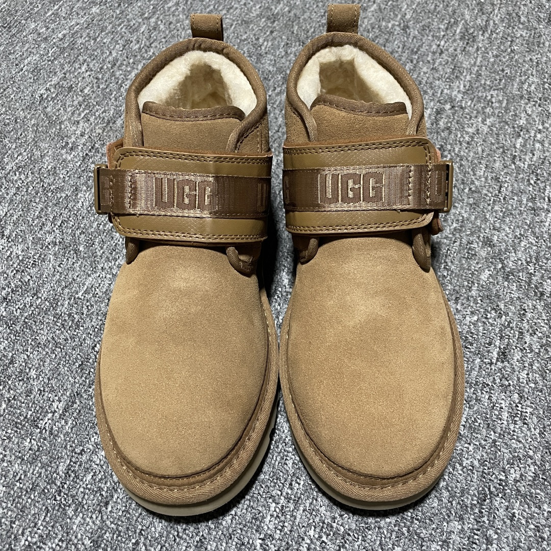 平台外贸专供 UGG Neumel Snapback 男士雪地靴 1118570 外贸平台充Z 高端零售专供品质 十年品牌制鞋代工厂生产线出品 注重每一处细节 隆丰A级真羊皮毛一体 完全遵循ZP工艺流程打造 尺码：39 40 41 42 43 44-选品中心